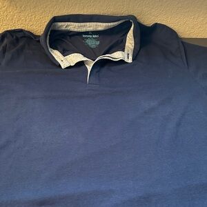 Tommy John Dark Blue Polo Shirt